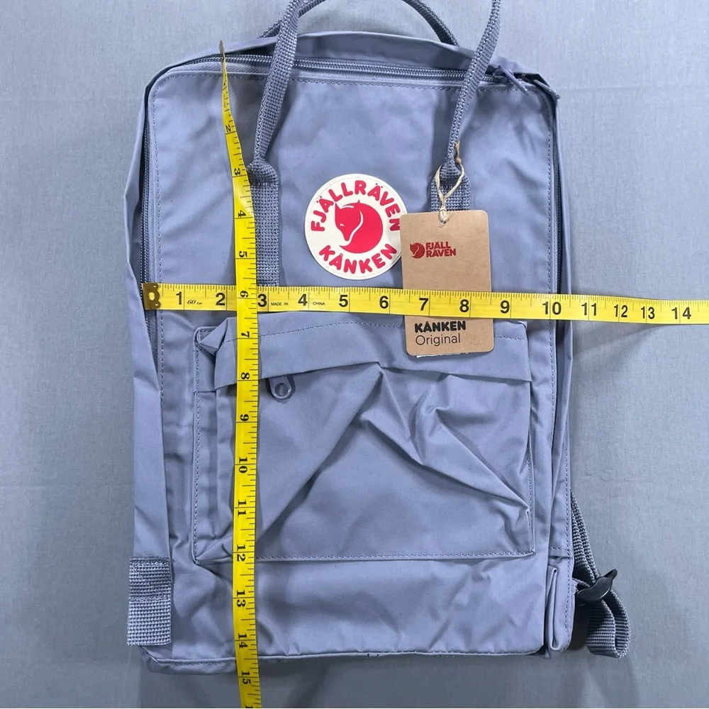NWT Fjallraven Kanken Original Backpack; Flint Gray; Travel/Work/School